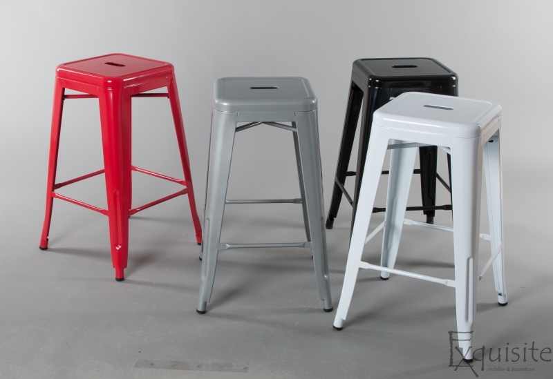 Scaun de bar din metal Exquisite3