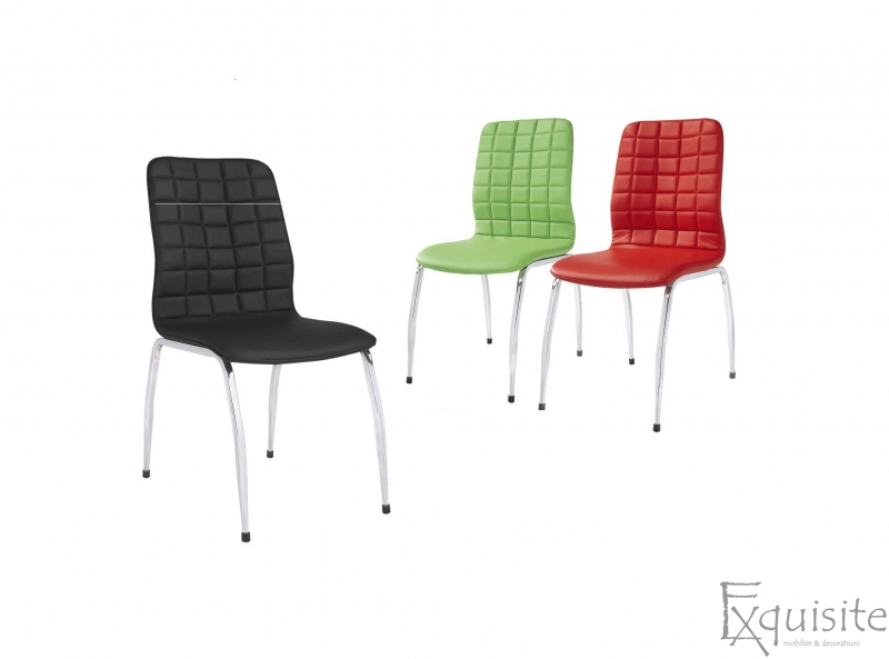 Scaun din piele ecologica, scaun de bucatarie Exquisite1