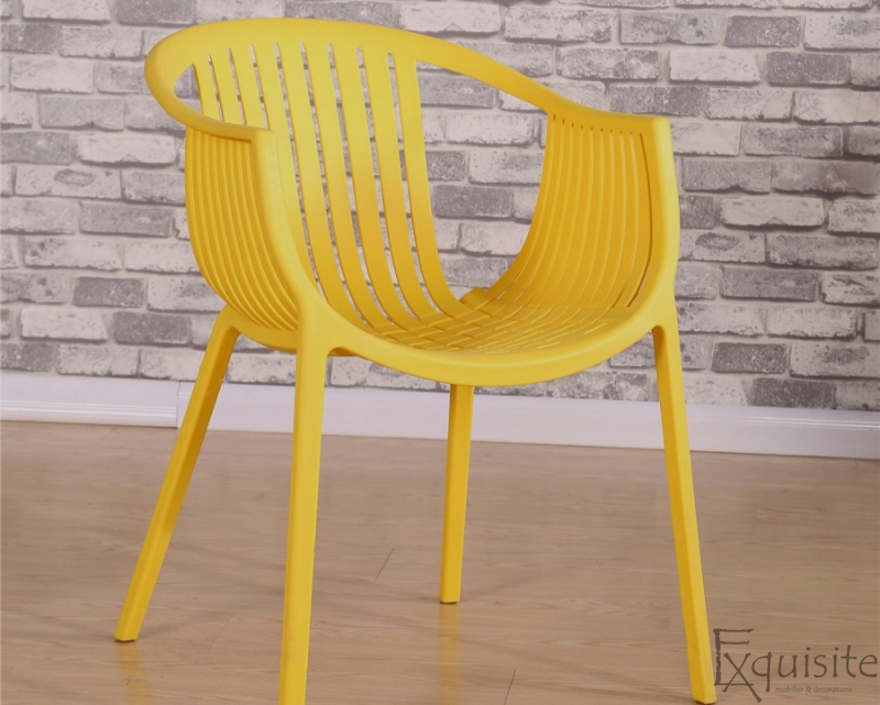 Scaun pentru terasa, modern, plastic, design Luigi, diverse culori1