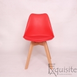 Scaun de bucatarie tapitat cu piele ecologica, EX0735