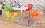Scaun pentru terasa, modern, plastic, design Luigi, diverse culori7