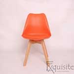 Scaun de bucatarie tapitat cu piele ecologica, EX0737