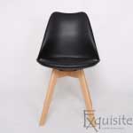 Scaun de bucatarie tapitat cu piele ecologica, EX0736