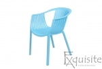 Scaun pentru terasa, modern, plastic, design Luigi, diverse culori4