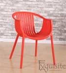 Scaun pentru terasa, modern, plastic, design Luigi, diverse culori1