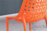 Scaun de bucatarie din plastic, Exquisite, rosu. galben, alb5