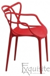 Scaune moderne de bucatarie din plastic - Set 4 Scaune - design Masters 7